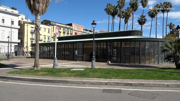 La stazione Arco Mirelli della linea 6 della Metro di Napoli