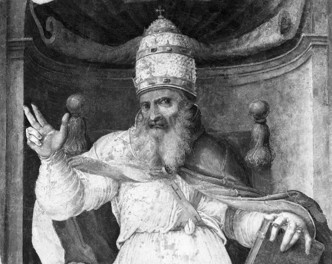 Il Papa venuto a finire il lavoro