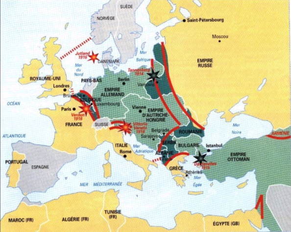 La Prima guerra mondiale (1914-1918)
