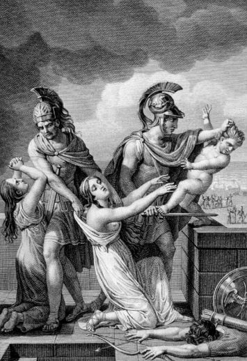 LE CITAZIONI: Euripide. Ecuba seppellisce Astianatte