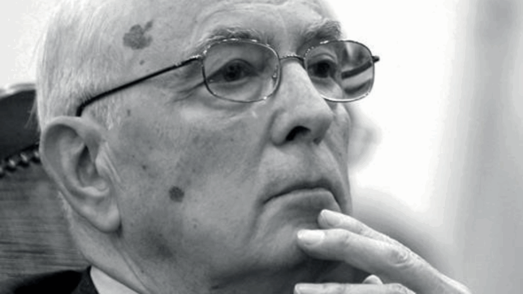 Ricordare Giorgio Napolitano