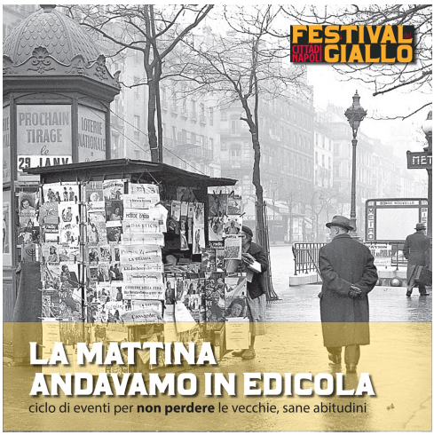 “Delitti in città”, di primo mattino alle edicole di Napoli
