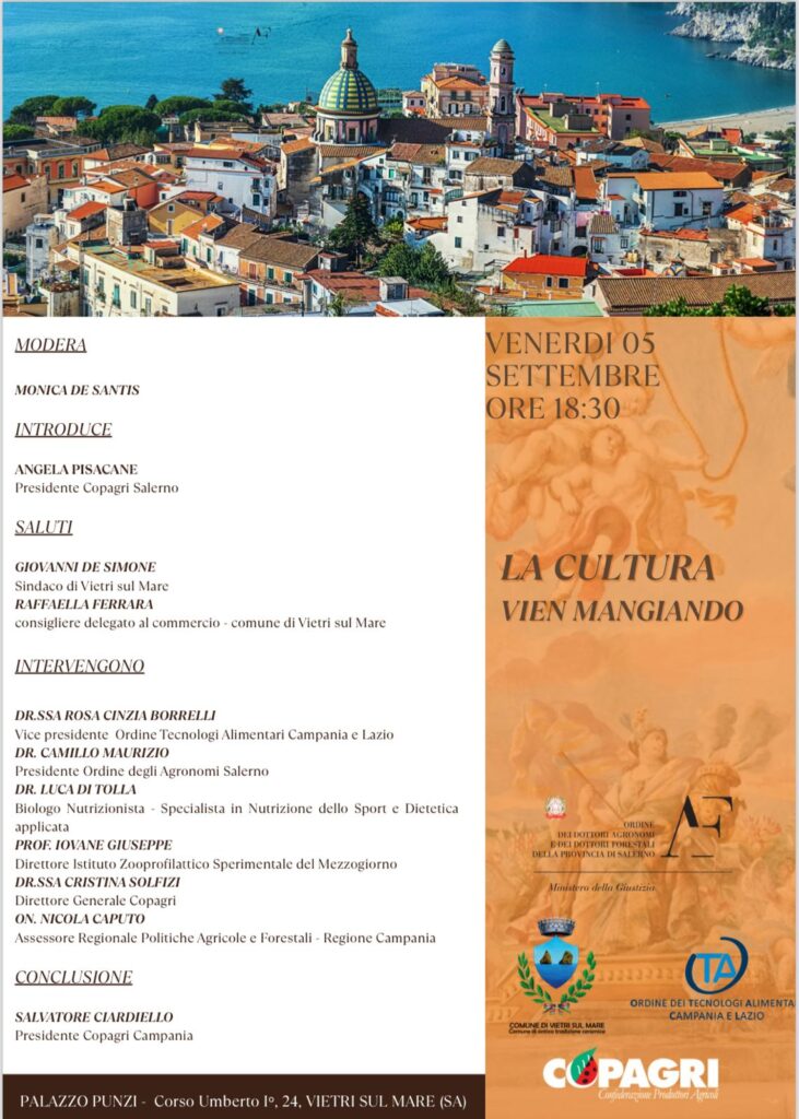 Vietri sul Mare, “La cultura vien mangiando”
