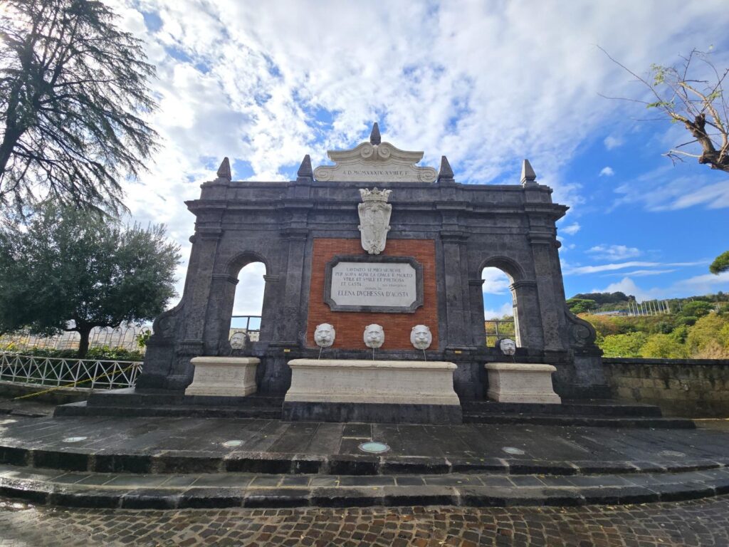 Torna in funzione la fontana della Duchessa a Capodimonte