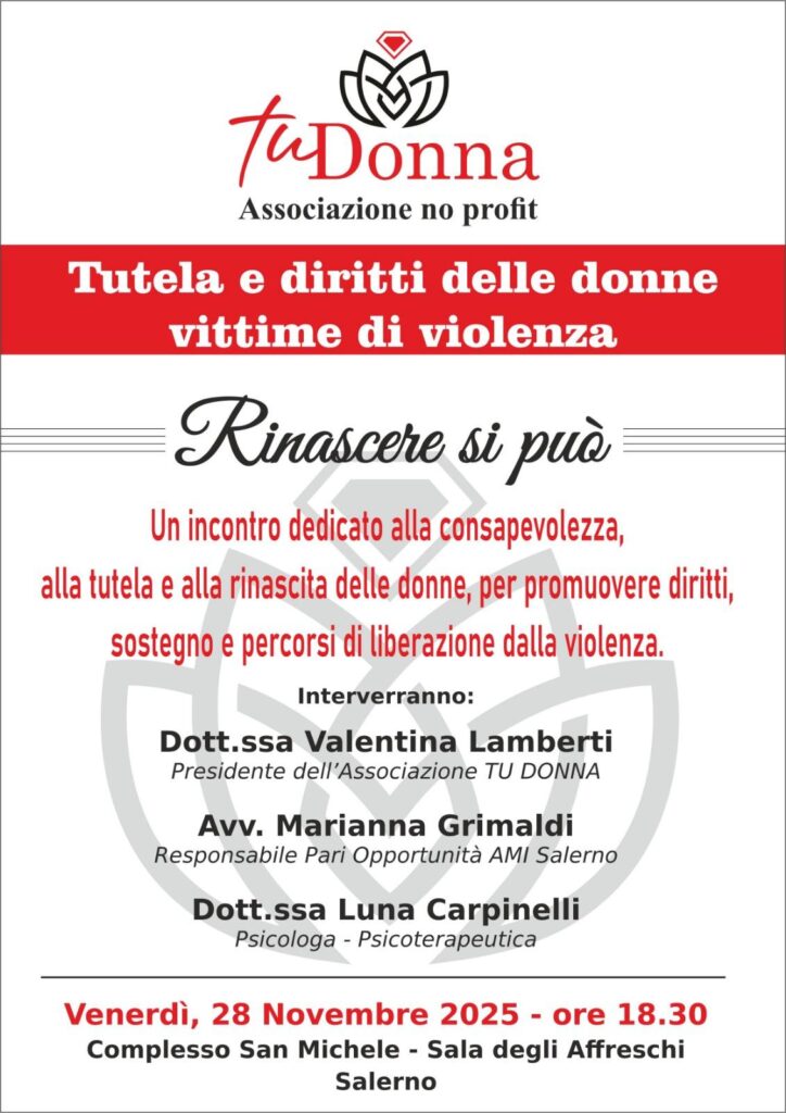 “Rinascere si può”, tutela e diritti delle donne vittime di violenza