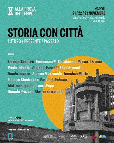 “Storia con città. Futuro, presente, passato” al MANN di Napoli