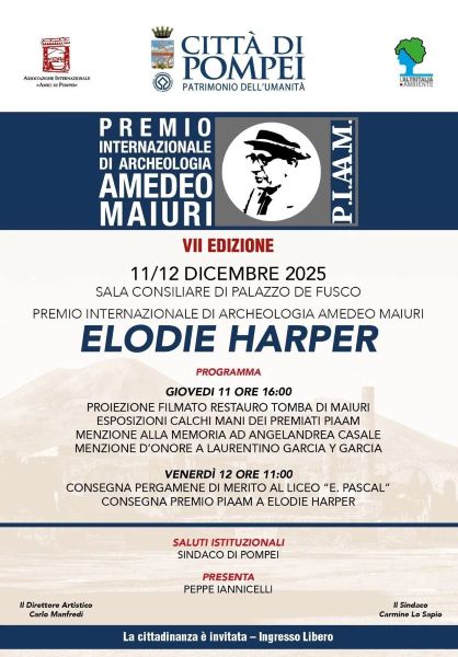 Pompei, la due giorni del Premio Maiuri