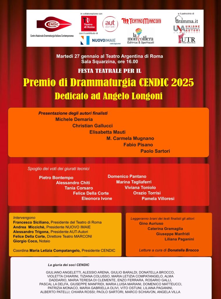 Premio nazionale CENDIC per la drammaturgia