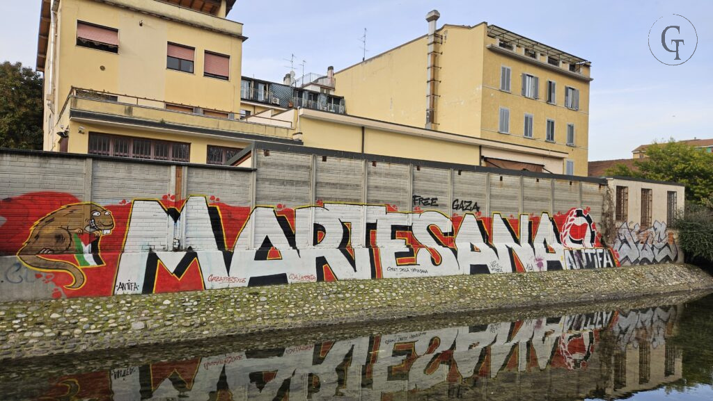 Graffiti sulla Martesana