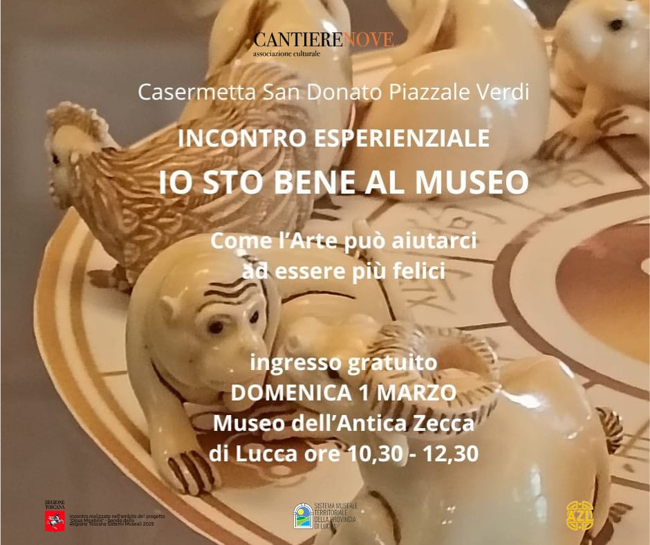 Io sto bene al museo, incontro esperienziale a Lucca