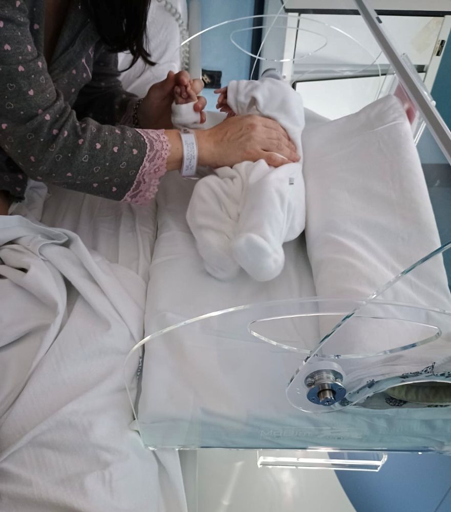 cullette per il co-sleeping al Cardarelli di Napoli