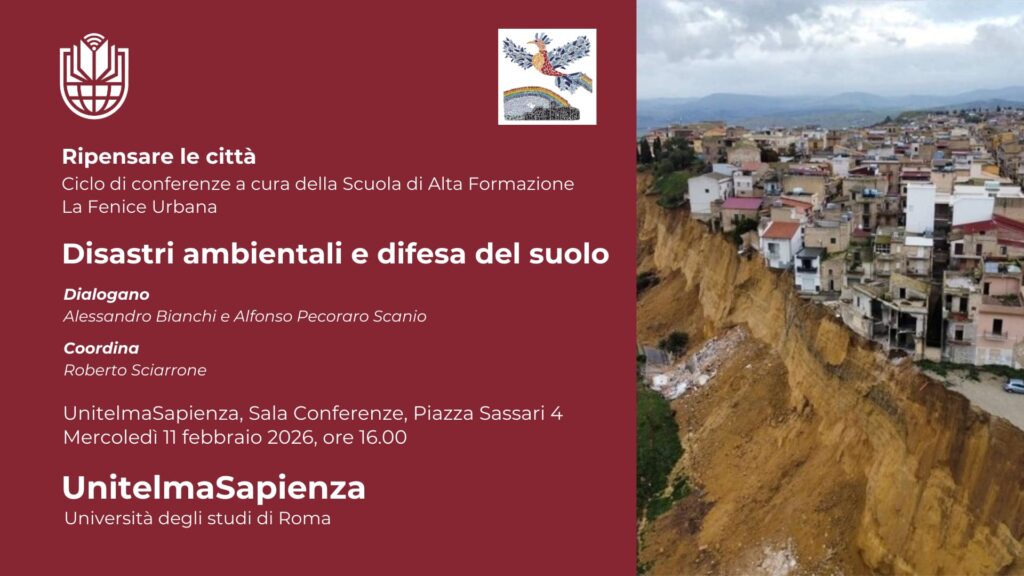 Disastri ambientali e difesa del suolo