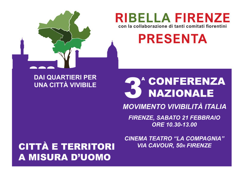 3^ conferenza nazionale di Vivibilità Italia a Firenze