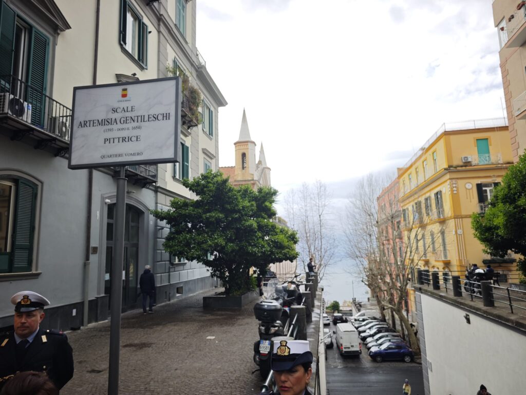 “Scale Artemisia Gentileschi”, al Vomero