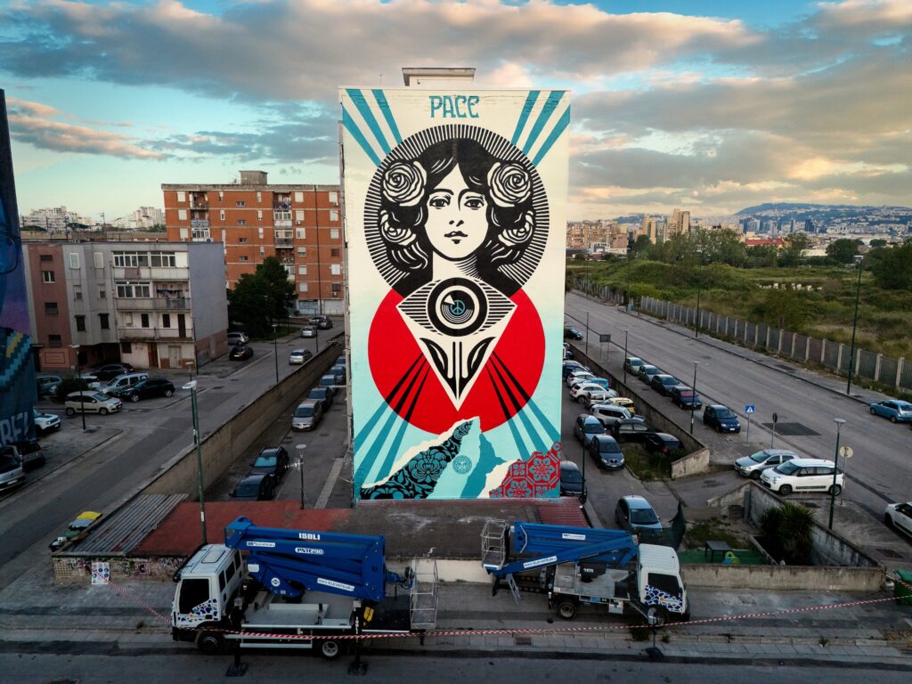 “Third Eye Open Peace”, OBEY a Napoli