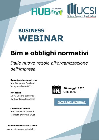 Il webinar di UCSI, la relazione del vicepresidente Facchini