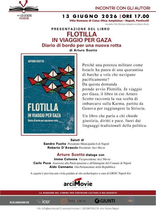 “Flotilla” in viaggio per Gaza, di Arturo Scotto