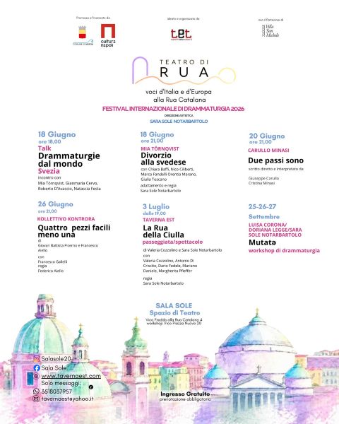 Nasce “Teatro di Rua”, a Napoli
