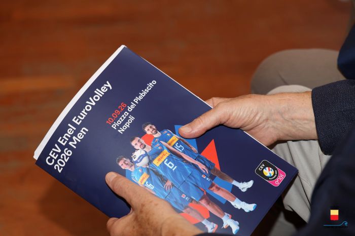 EuroVolley 2026 parte da Napoli