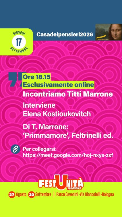 Incontriamo Titti Marrone