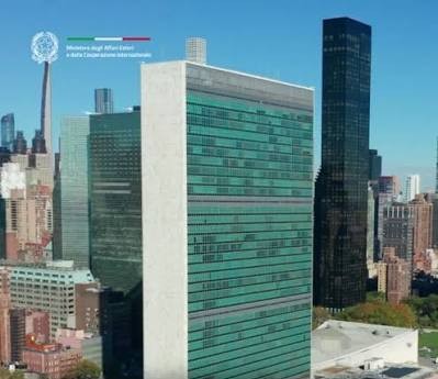 Assemblea Generale dell’ONU, voto sei e mezzo.