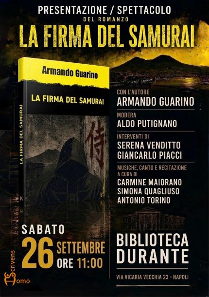 “La firma del samurai”, di Armando Guarino