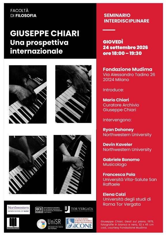 GIUSEPPE CHIARI. Una prospettiva internazionale